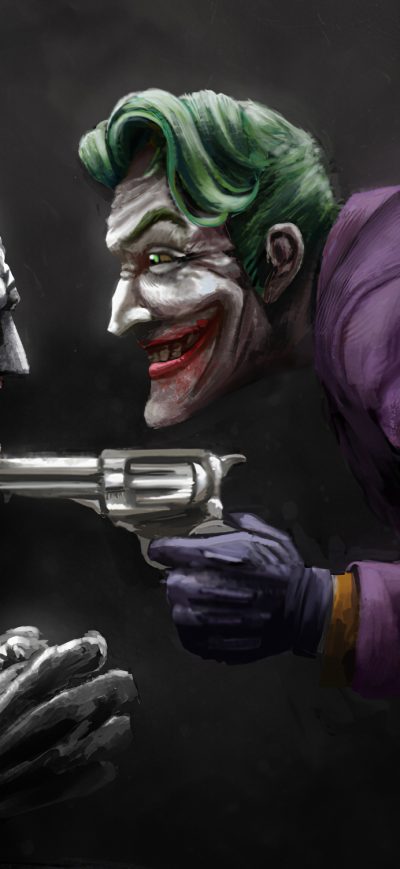 Fond d'écran iPhone Batman Hands Tied Joker