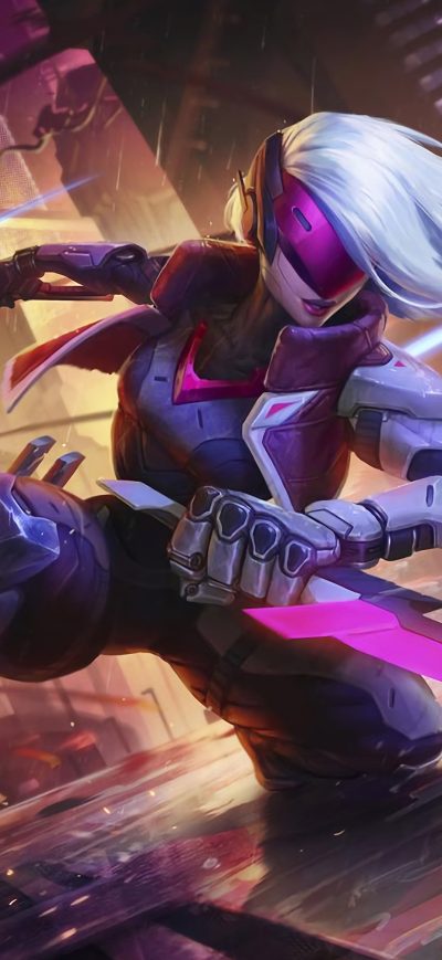 Fond d'écran iPhone Project Katarina League Of Legends 4k