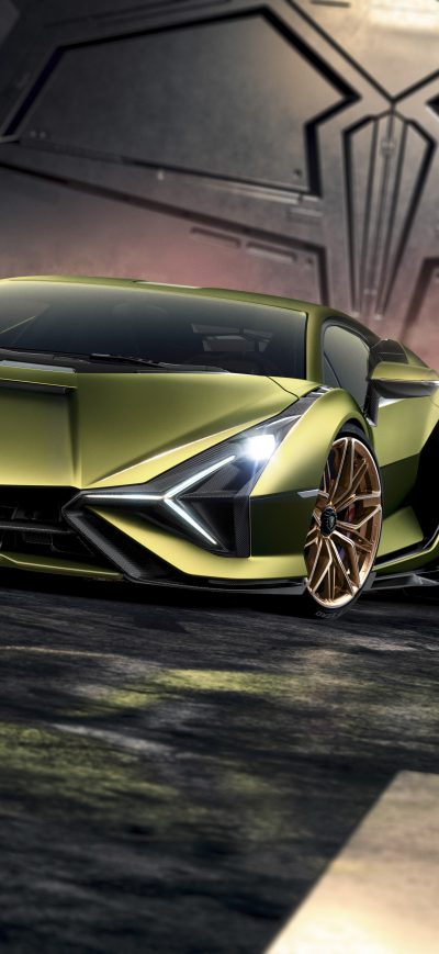 Fond d'écran iPhone Lamborghini Sian 2019