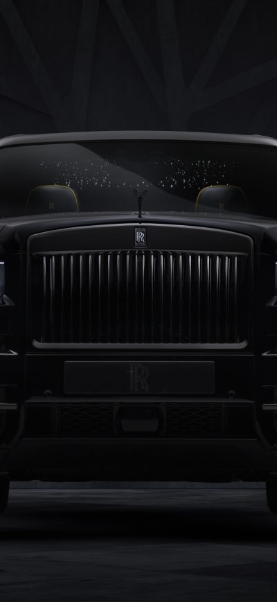 Fond d'écran iPhone Rolls Royce Cullinan Black Badge 2019 10k