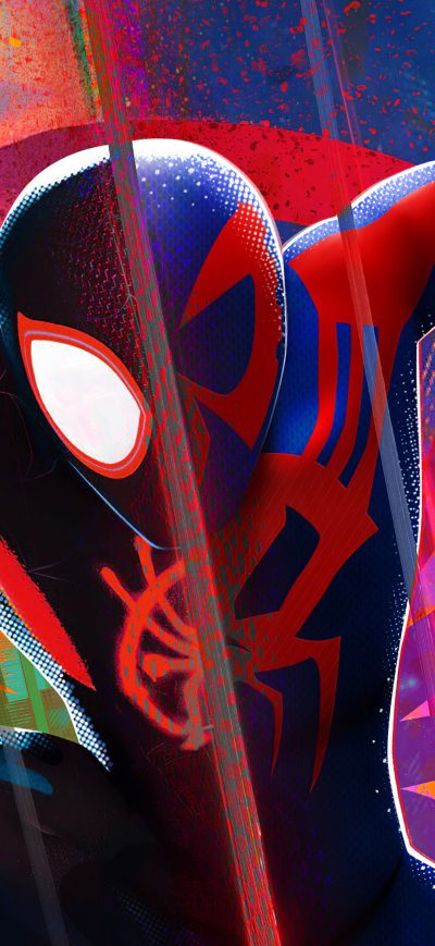 Fond d'écran iPhone Miles Morales Spiderman 2099
