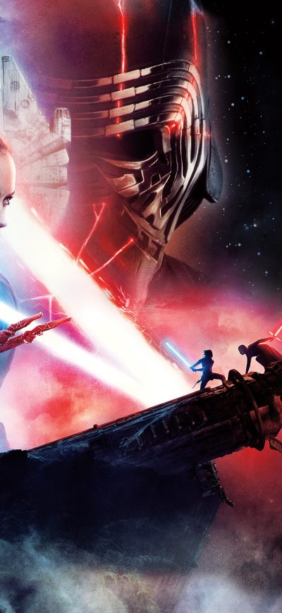 Fond d'écran iPhone Star Wars The Rise Of Skywalker 12k