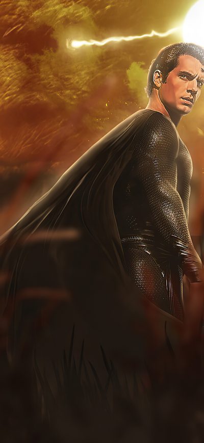 Fond d'écran iPhone Superman Black Cape