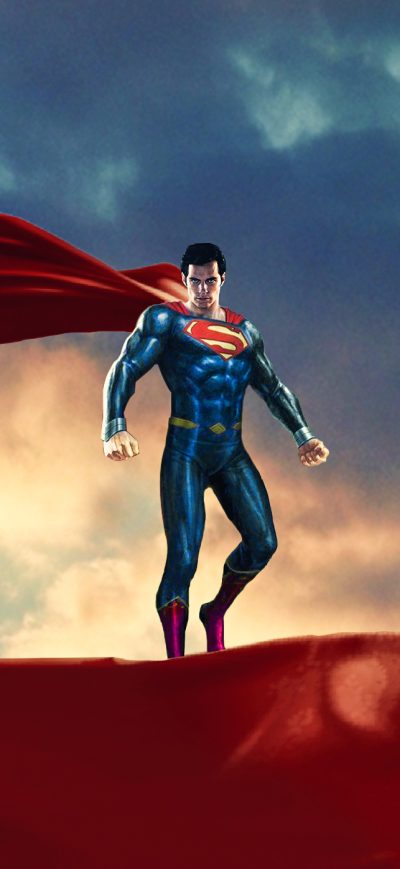 Fond d'écran iPhone Superman Red Cape