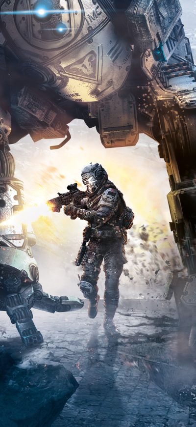 Fond d'écran iPhone Titanfall 2020