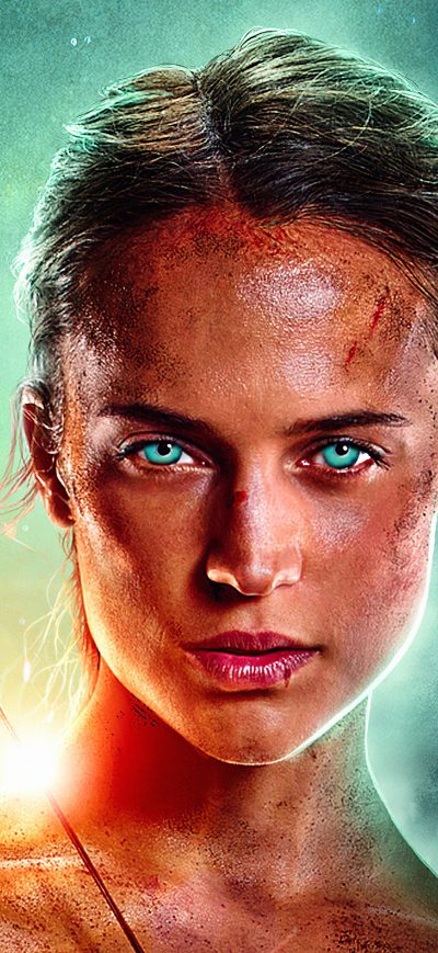Fond d'écran iPhone Tomb Raider Lara Croft Magical Eyes 4k