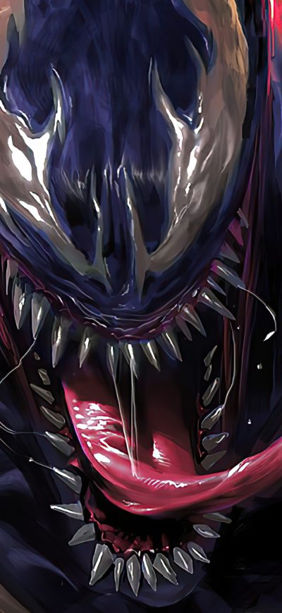 Fond d'écran iPhone Venom Big Face