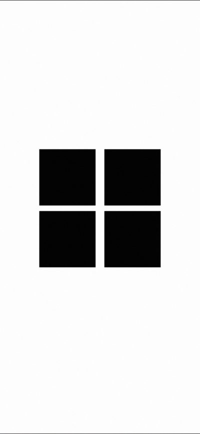 Fond d'écran iPhone Minimalistic Windows Logo White 4k