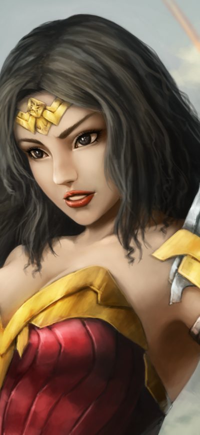 Fond d'écran Wonder Goddess sur iPhone