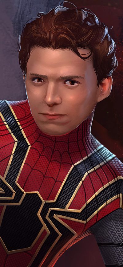 Fond d'écran iPhone Tom Holland Spidey