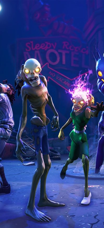 Fond d'écran iPhone 2018 Fortnite 4k