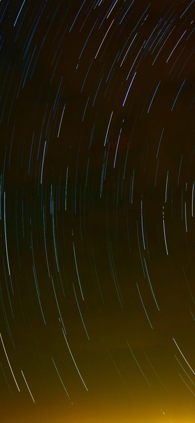 Fond d'écran iPhone Star Trails Night Long Exposure 5k