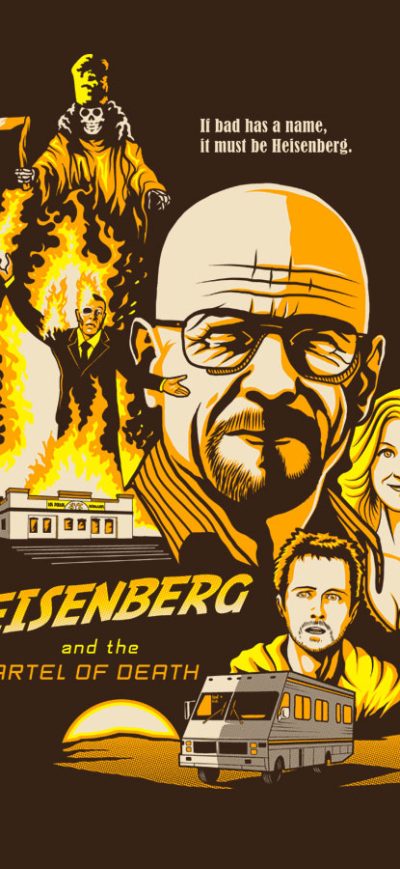 Fond d'écran iPhone Breaking Bad Fan Art