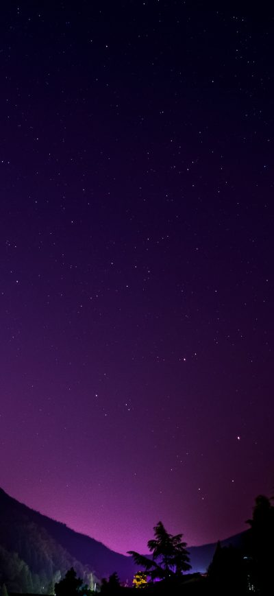 Fond d'écran iPhone Night Sky Space 4k