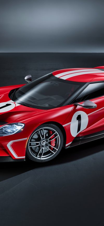 Fond d'écran iPhone 2018 Ford GT 67 Heritage Edition