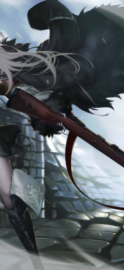 Fond d'écran iPhone Kar98k Girls Frontline