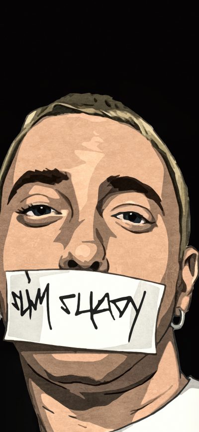 Fond d'écran iPhone I Am Shady Eminem Art