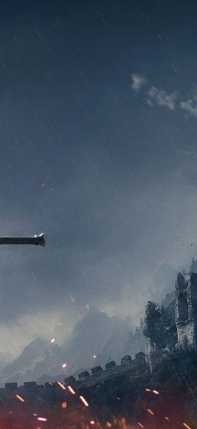 Fond d'écran iPhone The Witcher 3 Sword