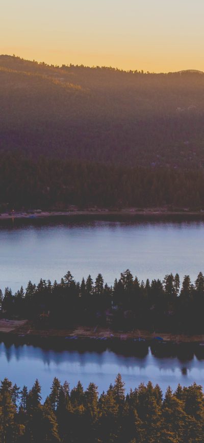 Fond d'écran iPhone Big Bear Lake 5k