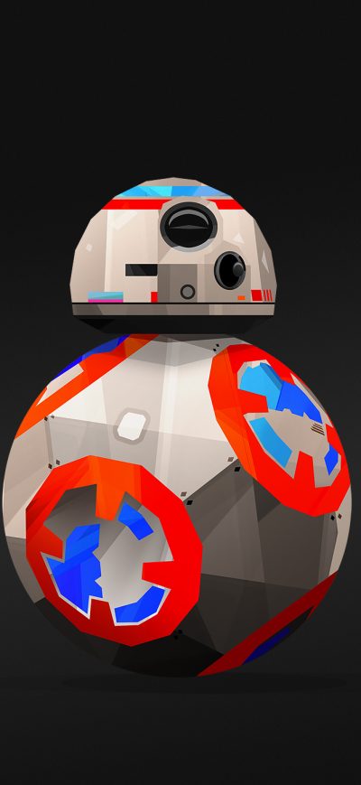 Fond d'écran iPhone BB8 Abstract Art