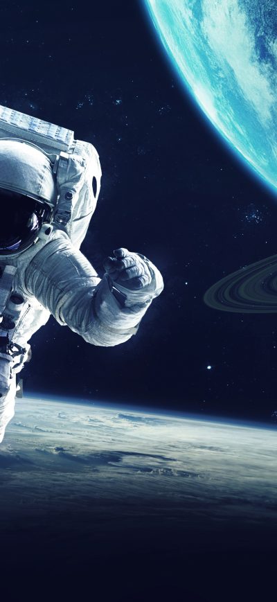 Fond d'écran Astronaut 5k sur iPhone
