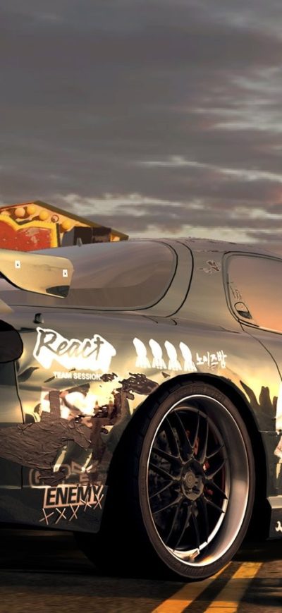 Fond d'écran iPhone Need For Speed Pro Street Girl