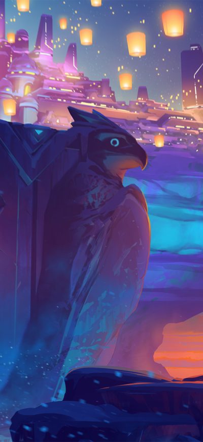 Fond d'écran iPhone Duelyst Frostfire Festival 2018