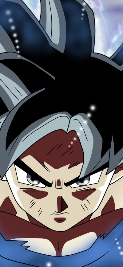 Fond d'écran iPhone Goku Dragon Ball Super Anime 5k