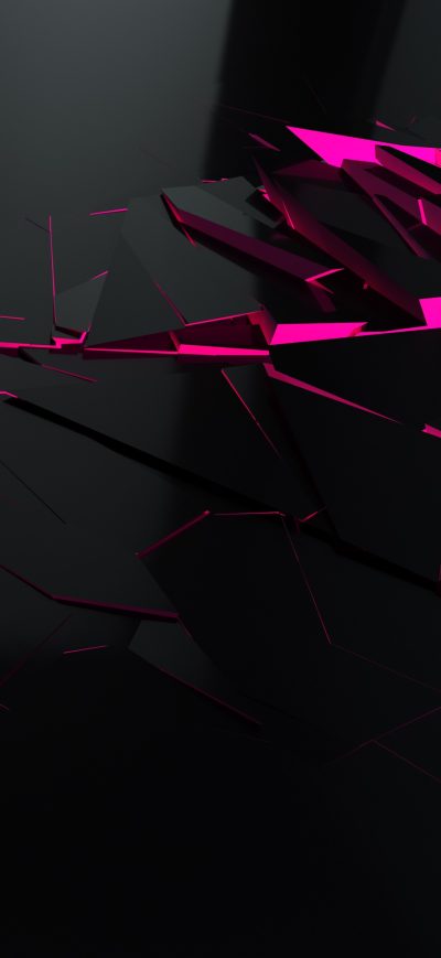 Fond d'écran iPhone Broken Glass Pieces 4k