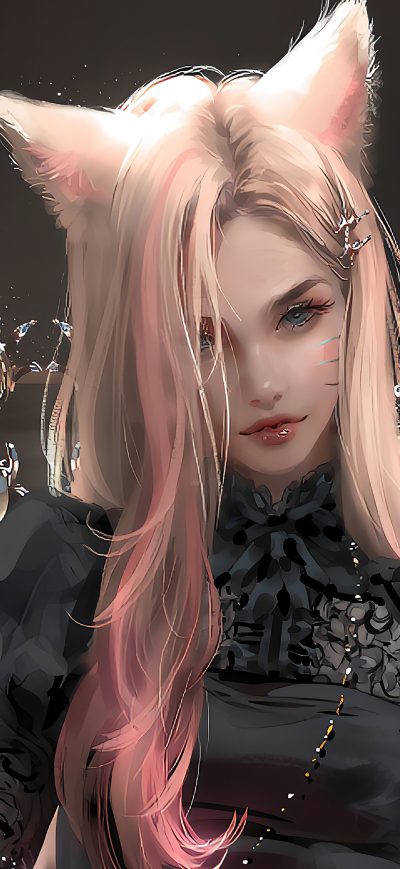 Fond d'écran iPhone Ahri League Of Legends Game Art 4k