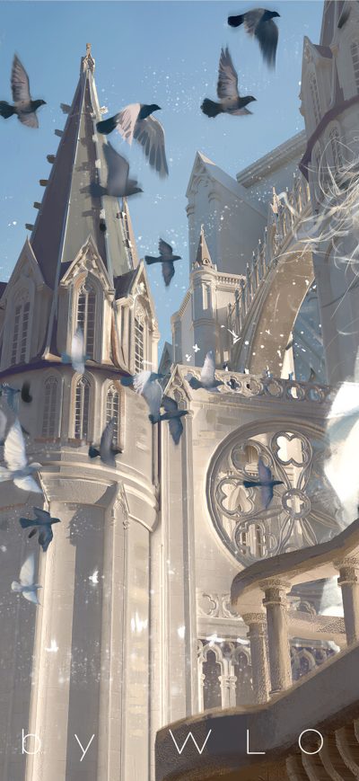 Fond d'écran White Queen 4k sur iPhone
