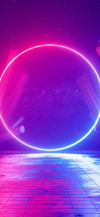 Fond d'écran Ultraviolent Shape 4k sur iPhone