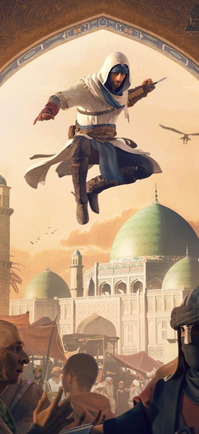 Fond d'écran iPhone Assassins Creed Mirage 2023 5k