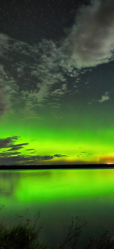 Fond d'écran iPhone Beautiful Aurora Morning 4k