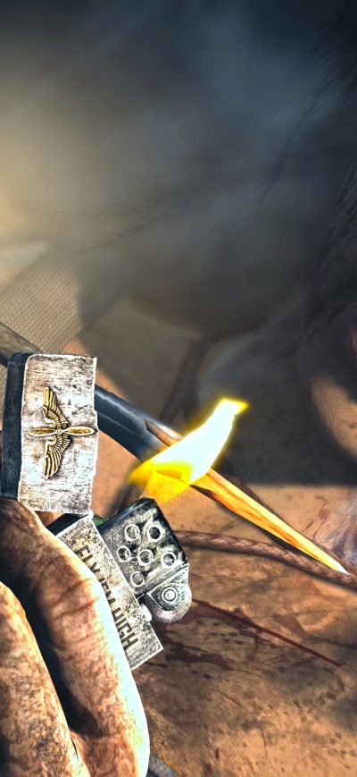 Fond d'écran 4k Tomb Raider sur iPhone