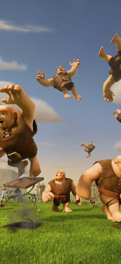 Fond d'écran iPhone Clash Of Clans Giants
