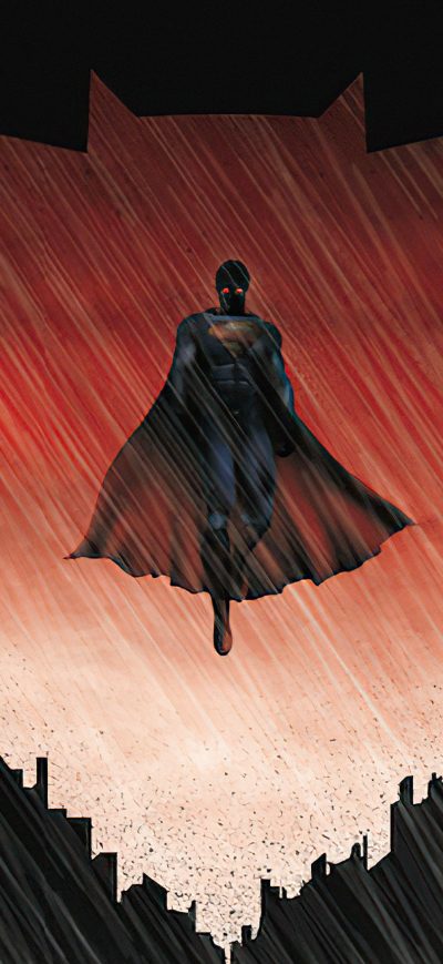Fond d'écran iPhone Batman Logo Vs Superman 4k