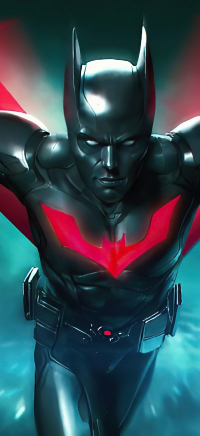 Fond d'écran Bat Man Beyond 4k sur iPhone