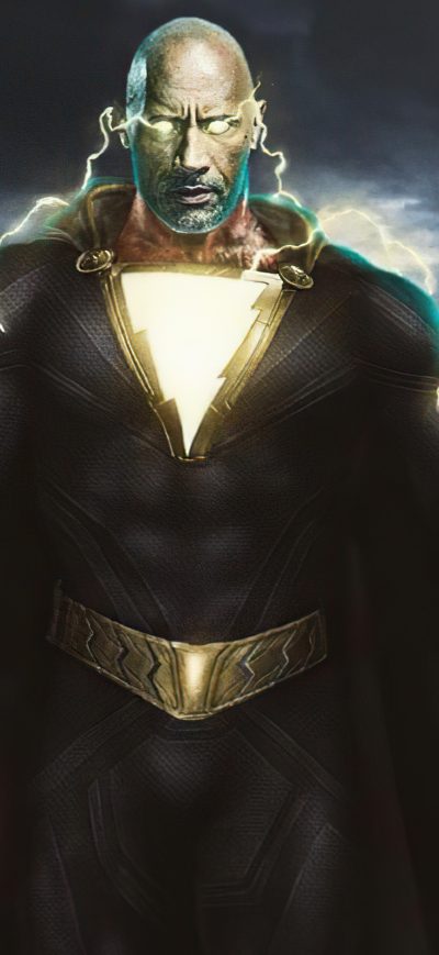 Fond d'écran iPhone Black Adam Fictional Supervillain 4k