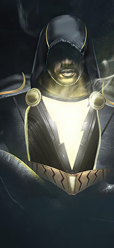 Fond d'écran iPhone Black Adam I Am The One