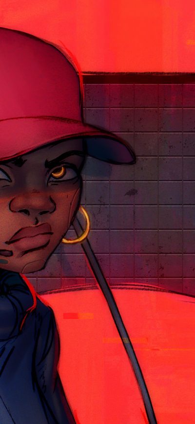 Fond d'écran iPhone Abigail Knd Cyberpunk Girl 4k