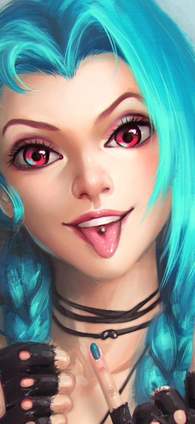 Fond d'écran iPhone Jinx League Of Legends 2016