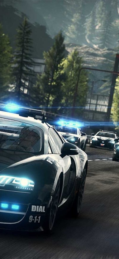Fond d'écran iPhone Bugatti Cop Car
