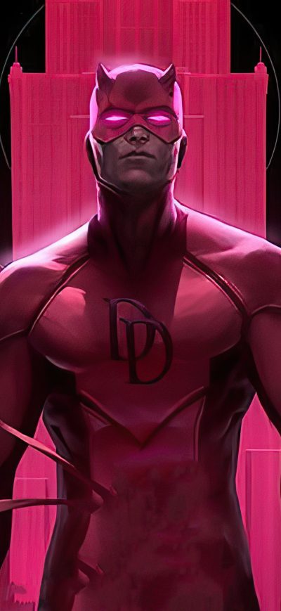 Fond d'écran iPhone Daredevil Pink