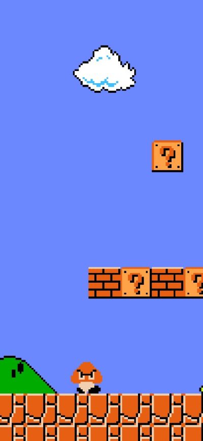 Fond d'écran iPhone Mario Game