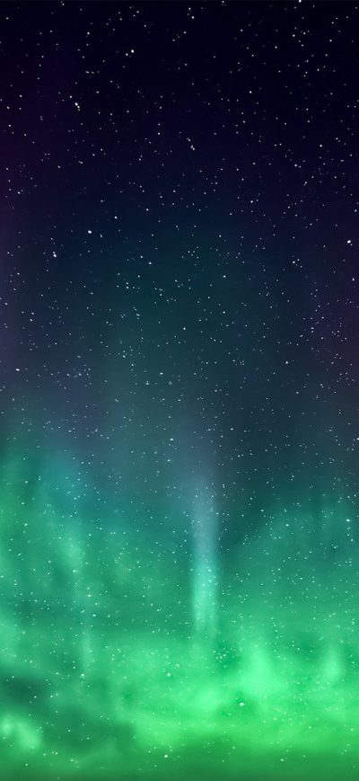 Fond d'écran iPhone Aurora Sky