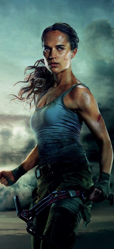 Fond d'écran iPhone Tomb Raider 2018 Movie Alicia Vikander