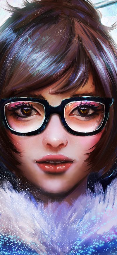Fond d'écran iPhone Mei Overwatch