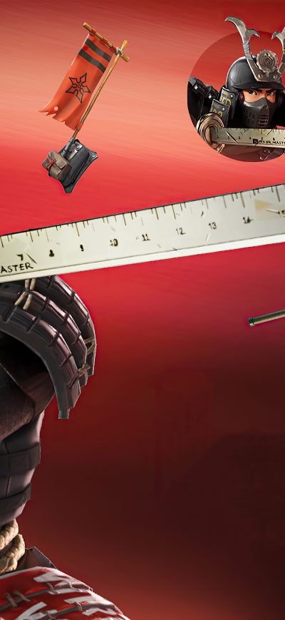 Fond d'écran iPhone Samurai Scrapper Pack Fortnite