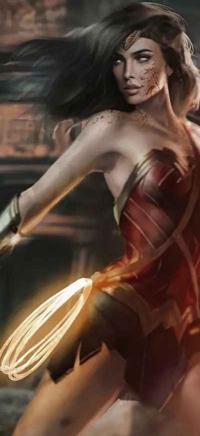 Fond d'écran iPhone Gal Gadot Concept As Wonder Woman 5k